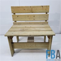 Pressure Treated Wood Bench