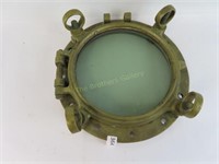 Antique Brass Port Hole - 16" Dia