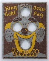 Wood King Kohl Clown Bean Bag Toss