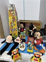 Vintage Illco Pre School  Windup Musical Mickey