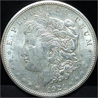 1921-S Morgan Silver Dollar Unc