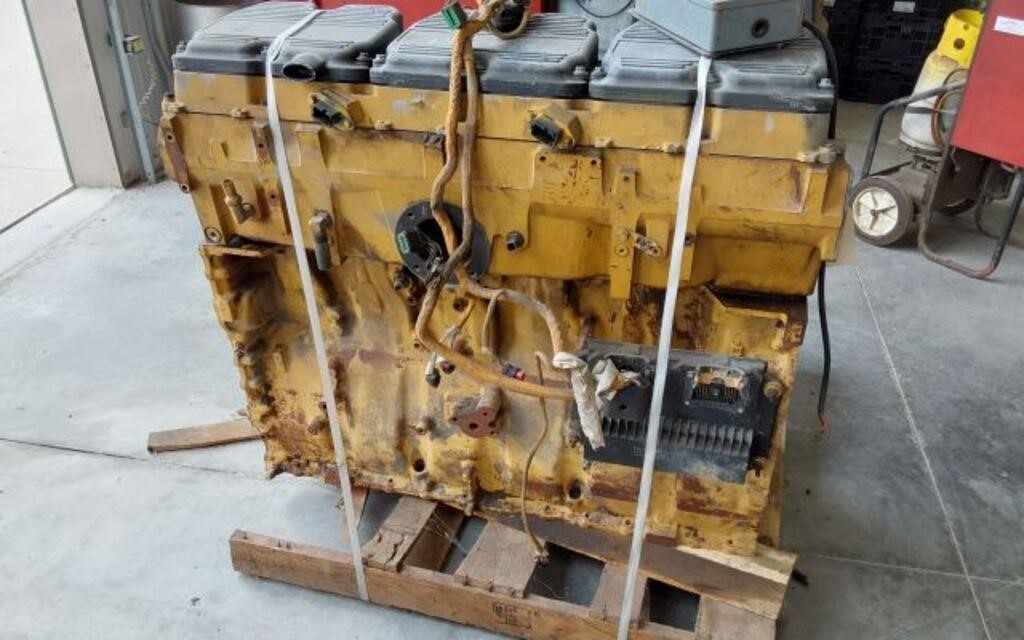 CATERPILLAR ENGINE- MSX-85094- BROKE CRANK-