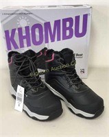 Woman’s Khombu Black Shell Boots Size 6