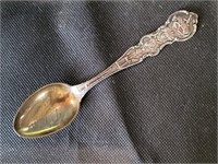 Antique Saguache Colorado Sterling Silver Spoon