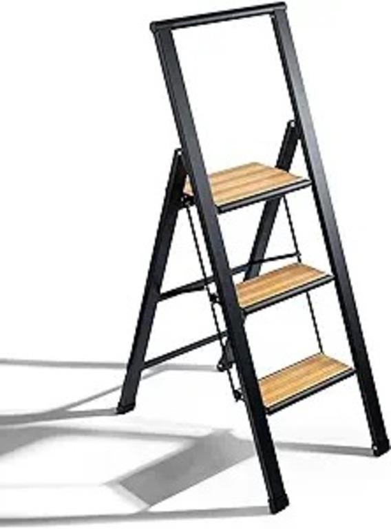 Step Ladder 3 Step Folding, Decorative - Beautiful