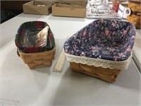 2 Longaberger Baskets