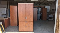 Office Cabinet With Key 35.5" x 72" x 23.5"