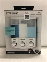 BETTER LIVING TRIO SHOWER DISPENSER