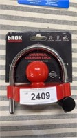 Brok universal coupler lock