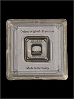 Geiger Bullion 0.999% Silver Gram Bar