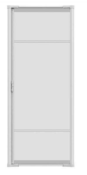 Cool Retractable Screen Door (White)