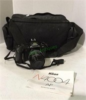 Nikon N4004 AF camera with a married canvas