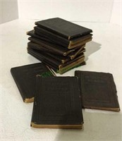 Antique a lot of 14 smaller books from the