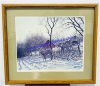 Framed Larry Anderson Print (30 x 26)