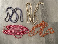 Vintage Costume Necklaces Beaded