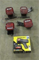 (4) Utility Trailer Lights, Work Per Seller