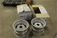 (2) 15"x10" Aluminum Mag Rims