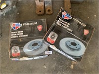 (2) Carquest Painted Rotors - New