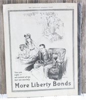 1918 Liberty Bonds SEP Advert