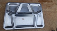 4 aluminum 6 slot rectangular camp plates