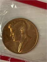 US Mint JFK Copper Medal