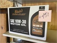 NEW CASE OF 10W30 MOTOR OIL