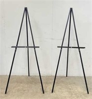 Pair of Wooden Easels