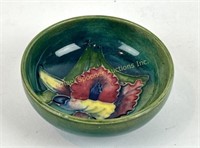 MOORCROFT POTTERY ORCHID PIN DISH