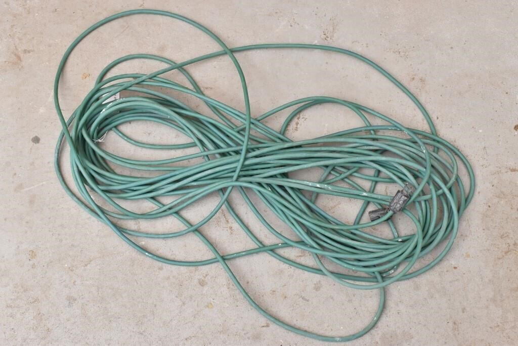 Heavy Green Extension Cord