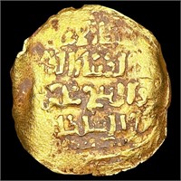 596-617 AD Khwarizmashahs .1119oz Gold Dinar HIGH