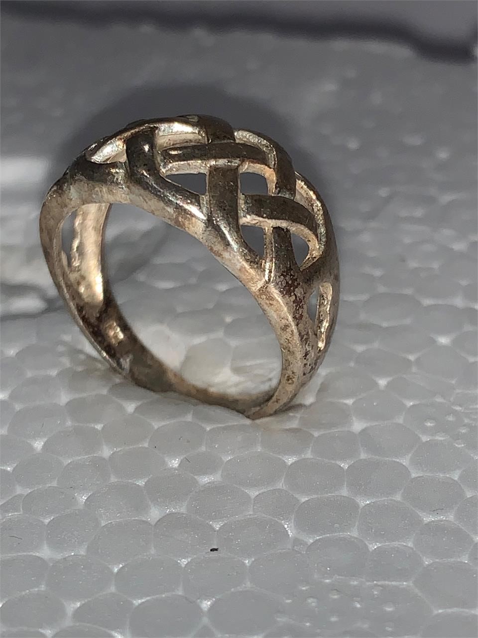 Sterling Silver 925 Ring Size 7.2