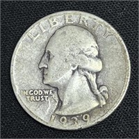 1939 Washington Quarter