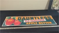 DAUNTLESS OLD FASHIONED APPLE BUTTER CARDBOARD