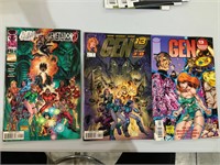 Gen comics, 3 comic books
