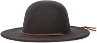 Brixton Men's Small Tiller Wide Brim Felt Fedora