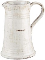 Sullivans White Pitcher Ceramic Vase