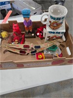 Toys ashtrays miscellaneous items