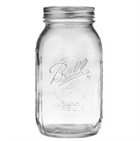 SM5681  Ball Mason Jars with Lids 32 oz. 12 Count