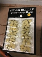 Silver Dollar Sponge Hooks