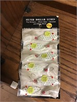 Glow in the Dark Silver Dollar Lures