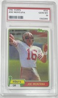 Joe Montana RP Card