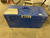 TOOL BOX WITH NAILS