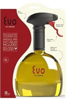 Evo Oil Sprayer Bottle Non-Aerosol 18oz Olive Oils