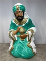 Nativity Wise Man light up blow mold, plugged in