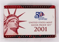 Coin 2001-S 50 State Quarter - Silver Proof Set