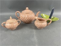 Franciscan Cornado Swirl Teapot & More