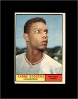 1961 Topps #183 Andre Rodgers EX to EX-MT+