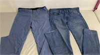 2 Bonobos Pants Size 35x36