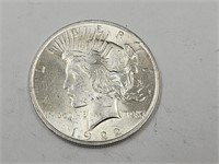 1922 Silver Peace Dollar Coin UNC?