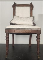 Antique upholstered chair